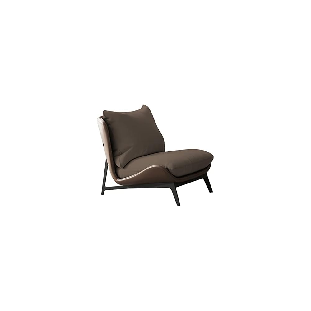 Single Sofa Chair Leather Single Chair Home Fabric Simple Modern Single Chair Living Room Bedroom Balcony Leisure Sofa Chair (Color : 04) (6)