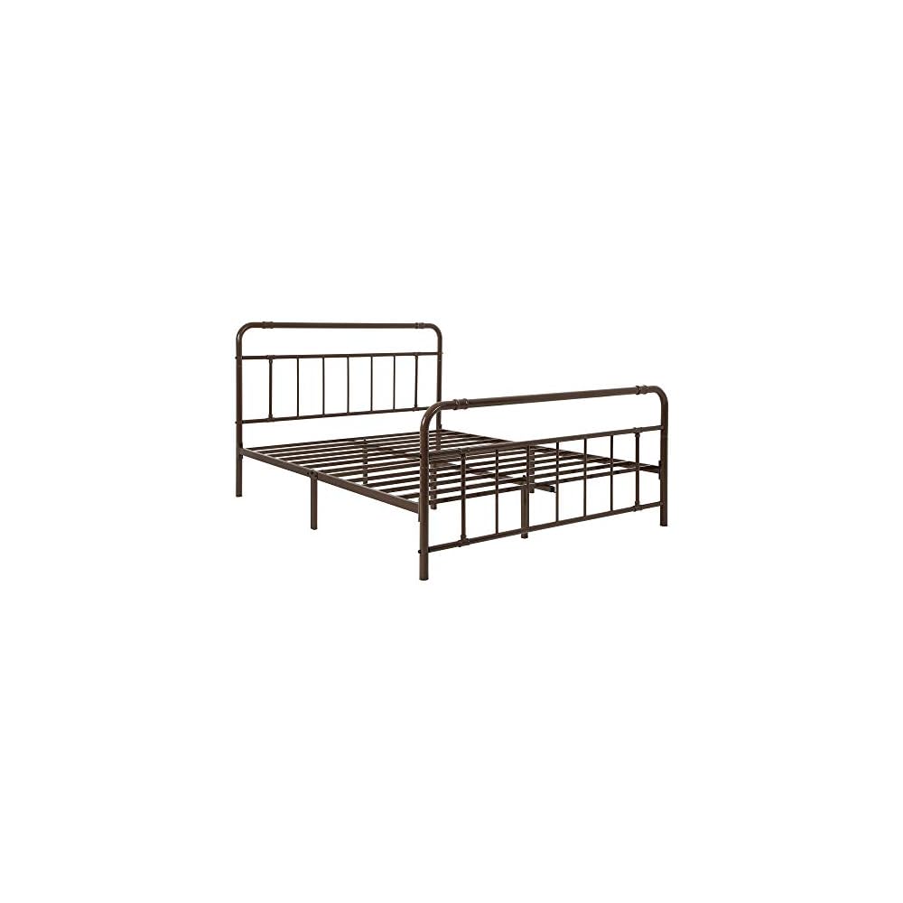 VASAGLE Full Metal Bed Frame, 14 Inches Tall, 1100 lb Weight Capacity