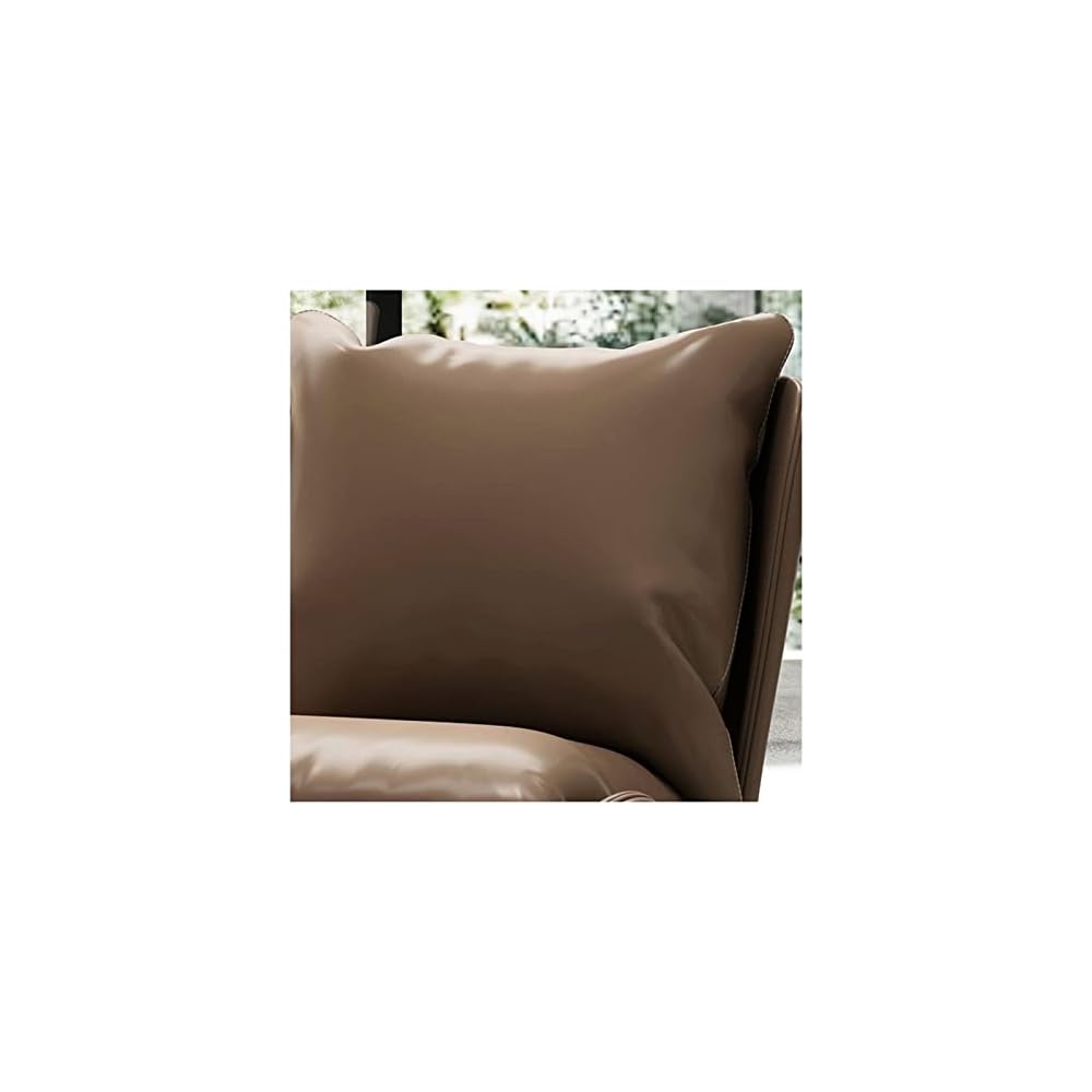 Single Sofa Chair Leather Single Chair Home Fabric Simple Modern Single Chair Living Room Bedroom Balcony Leisure Sofa Chair (Color : 04) (6)